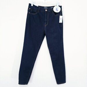 NWT Curve Appeal High Rise Skinny Jeans Blue Size 8/29